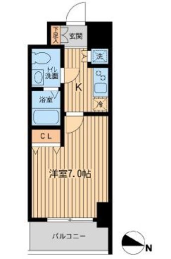KDXレジデンス立川　605号室　間取り