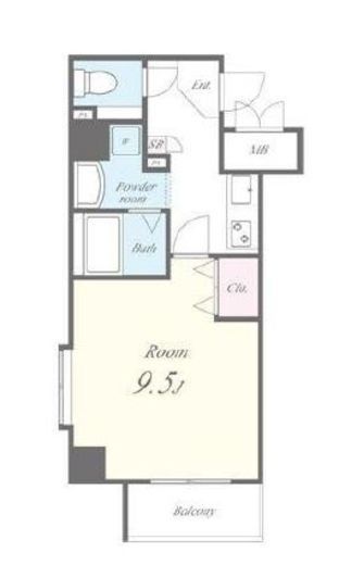 フォルテューヌ三鷹　305号室　間取り