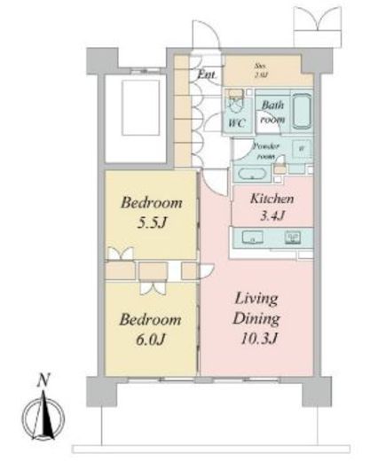 トラープランド蒼麗館　109号室　間取り
