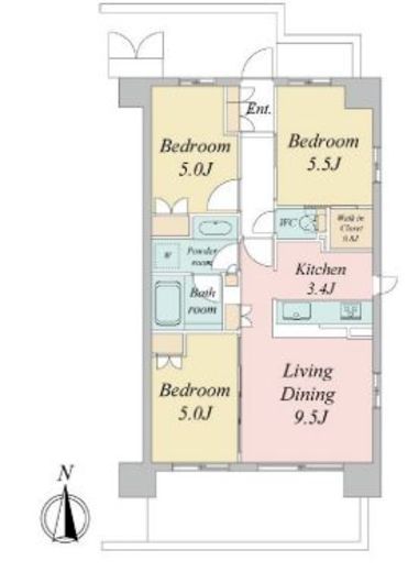 トラープランド蒼麗館　112号室　間取り