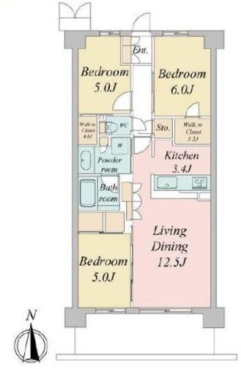 トラープランド蒼麗館　207号室　間取り