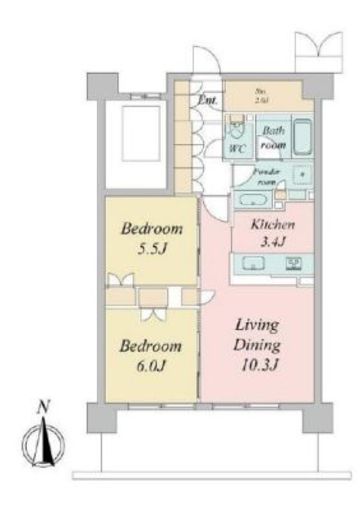 トラープランド蒼麗館　310号室　間取り