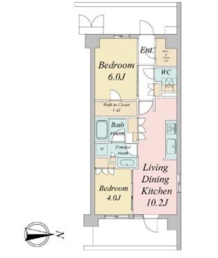 トラープランド蒼麗館　319号室　間取り