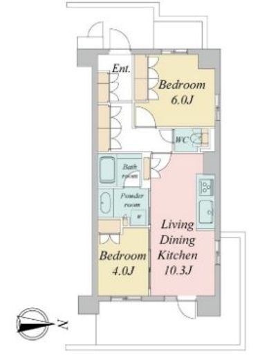 トラープランド蒼麗館　320号室　間取り
