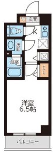 ミュプレ吉祥寺　303号室　間取り