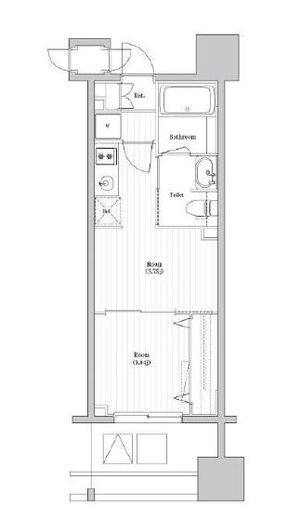 TOPAZ本厚木 (トパーズ本厚木)　306号室　間取り