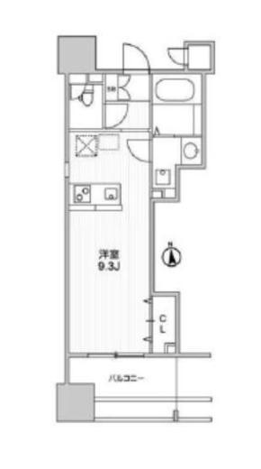 TOPAZ本厚木 (トパーズ本厚木)　601号室　間取り