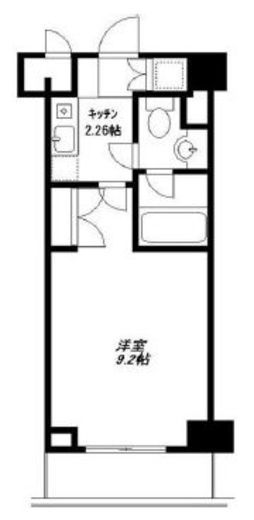 KDXレジデンス湘南台　911号室　間取り