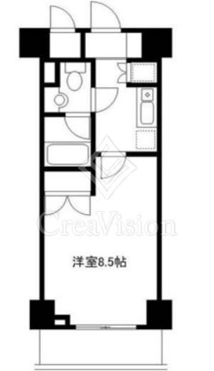 KDXレジデンス湘南台　409号室　間取り