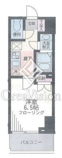 ザ・パーククロス藤沢　902号室　間取り