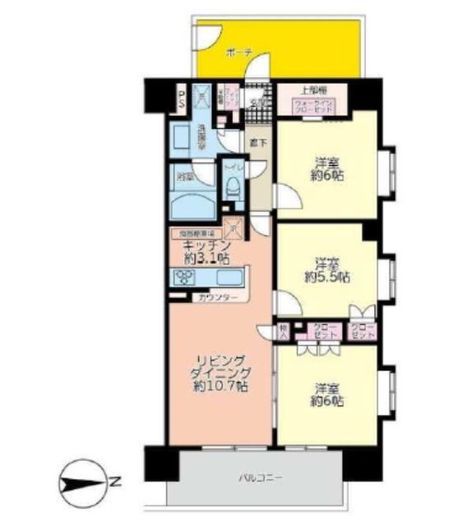 プレシス本厚木レジデンス　212号室　間取り