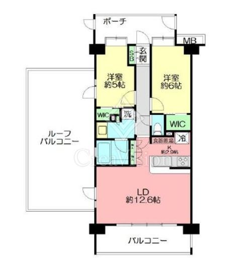 プレシス本厚木レジデンス　901号室　間取り