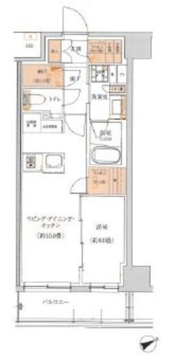 プレミアムレジデンス鎌倉大船　802号室　間取り