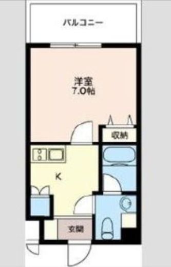 エスティメゾン亀戸　908号室　間取り