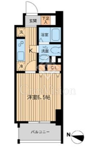 プロスペクト中央林間　803号室　間取り