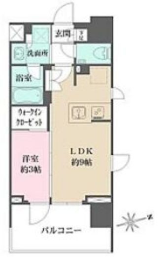 グレーシアフィット藤沢鵠沼　403号室　間取り