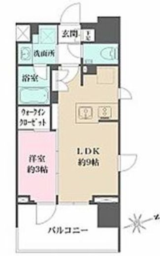 グレーシアフィット藤沢鵠沼　503号室　間取り