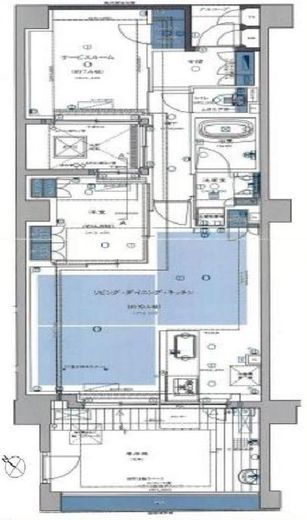 グラン・レ・ジェイド湘南江ノ島R134　101号室　間取り