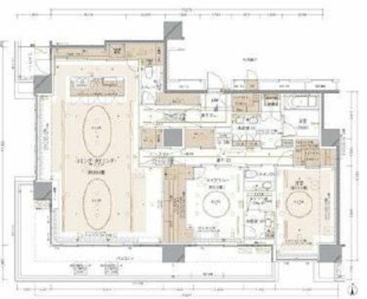 THE TOWER湘南辻堂　2702号室　間取り