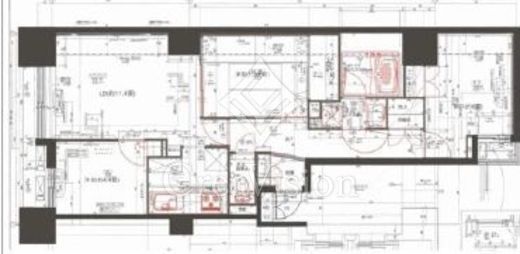 アマックス横浜　601号室　間取り
