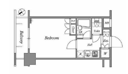 レジデンス横濱関内　310号室　間取り