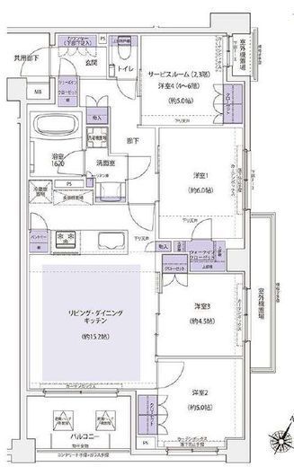 KDXレジデンス横濱紅葉坂　308号室　間取り