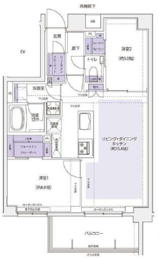 KDXレジデンス横濱紅葉坂　306号室　間取り