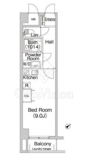 コンフォリアたまプラーザ　219号室　間取り