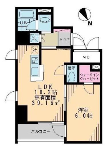 RONG SHING RYUS TOWER (ロンシンリューズタワー)　1902号室　間取り