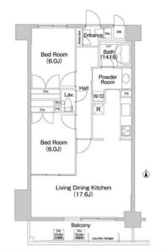 PATH横浜新子安　1003号室　間取り