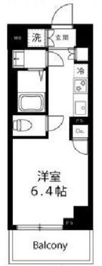 SYLA SAKURAGICHO　806号室　間取り
