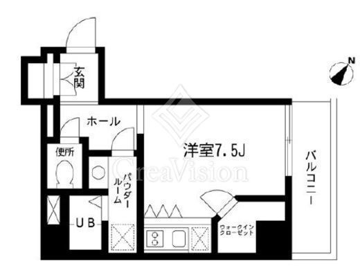 グロースメゾン新横浜　405号室　間取り