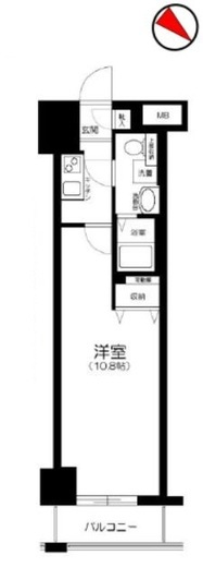 グリアス横浜プルミエール　704号室　間取り