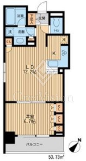 HF新横浜レジデンス　207号室　間取り