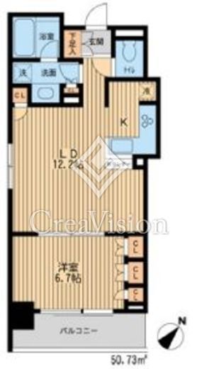 ＨＦ新横浜レジデンス　507号室　間取り