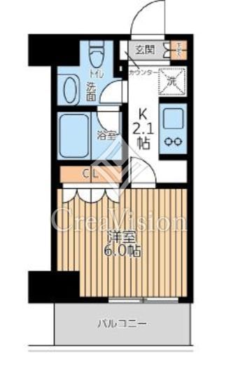 City Lux Tobe　203号室　間取り