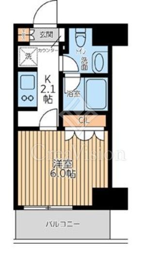 City Lux Tobe　310号室　間取り