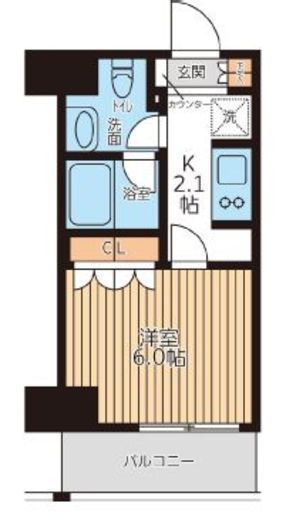City Lux Tobe　312号室　間取り