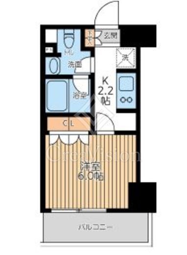 Ｃｉｔｙ Ｌｕｘ Ｔｏｂｅ　606号室　間取り