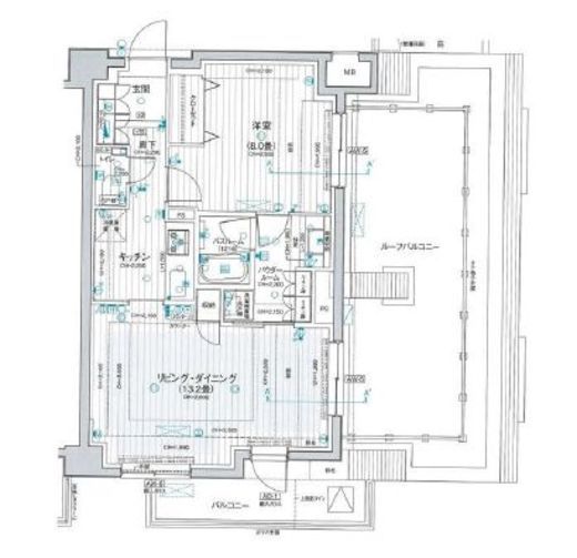 パレステージ山手石川町　503号室　間取り