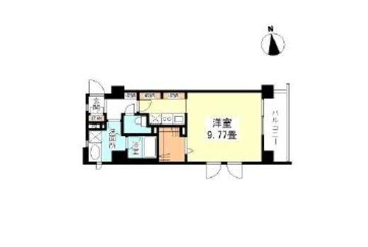 スタイリオ妙蓮寺　201号室　間取り