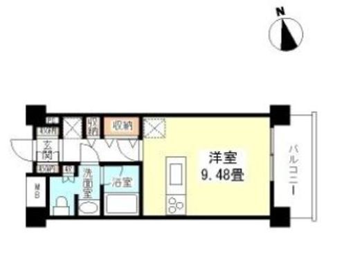 スタイリオ妙蓮寺　408号室　間取り