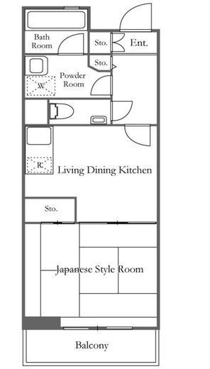 KDXレジデンス日吉　508号室　間取り