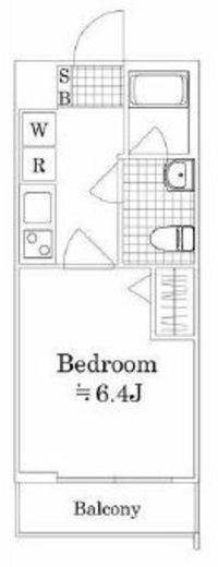 ラフィスタ元町Ⅱ　406号室　間取り