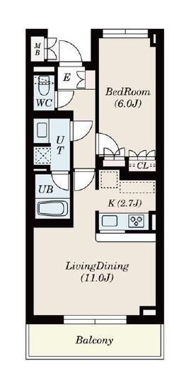 S-FORT横浜青葉台　228号室　間取り