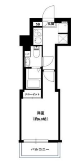グランリーヴェル横濱VIVANT　702号室　間取り
