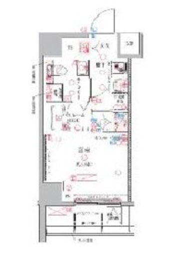 クレヴィスタ横浜関内　712号室　間取り