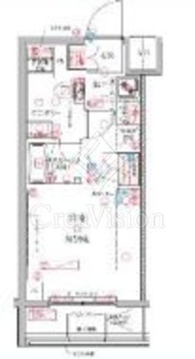 クレヴィスタ横浜関内　210号室　間取り