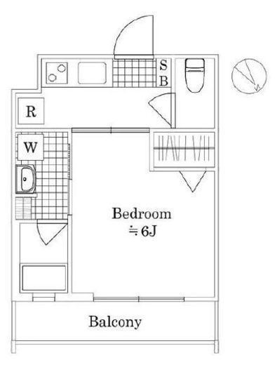 ラフィスタ元町Ⅰ　203号室　間取り