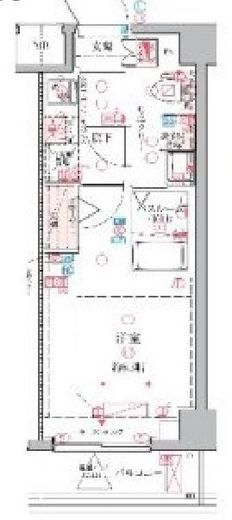クレヴィスタ横浜綱島　104号室　間取り